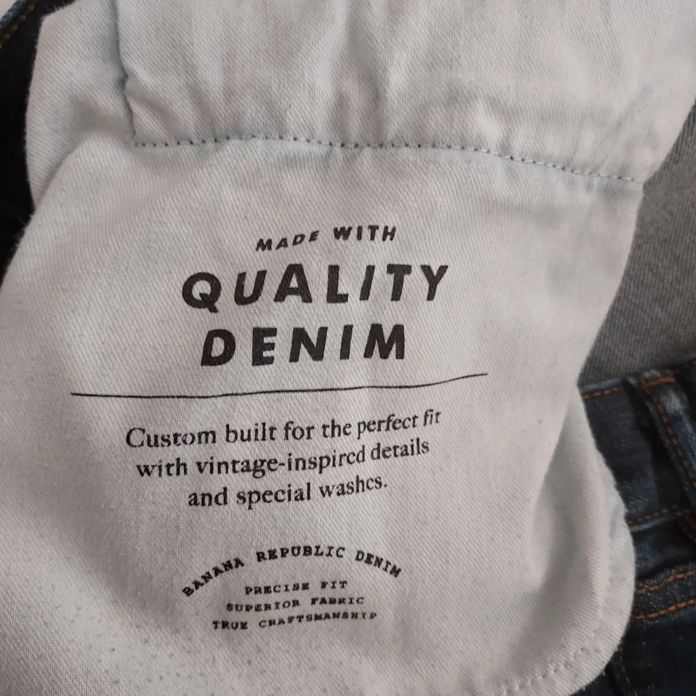 Banana Republic Men Straight Leg Jeans Size 36W/34L